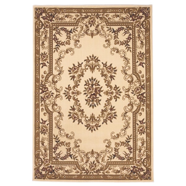 Palacedesigns 7 ft. 7 in. x 10 ft. 10 in. Polypropylene Ivory Area Rug - Ivory - 7 ft. 7 in. x 10 ft. 10 in. PA3667790 - main